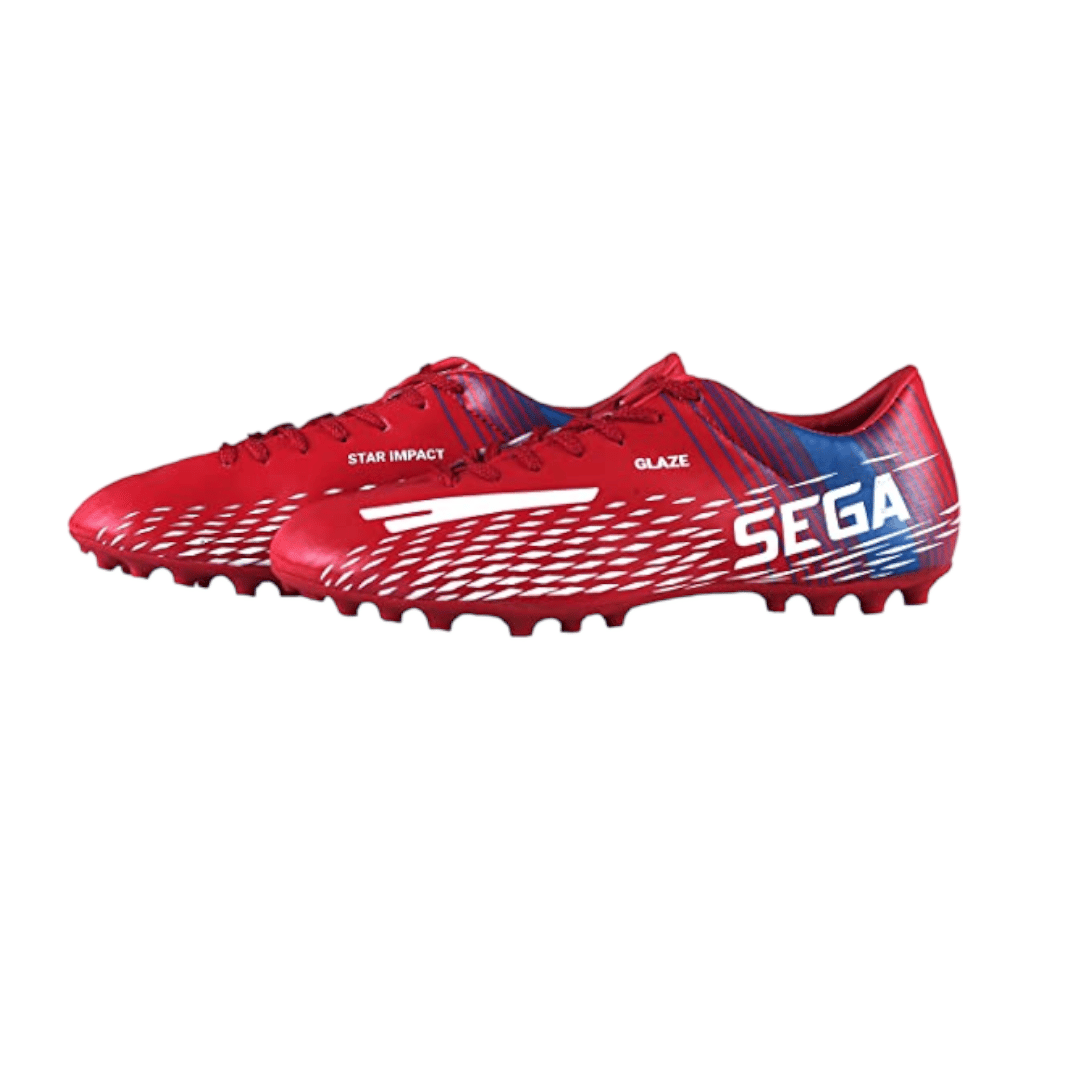 Sega Glaze Football Shoes (Red)-6