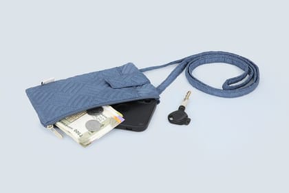 Everyday Cellphone Sling Bags - Blue