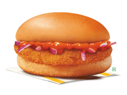 Korean McAloo Tikki Burger