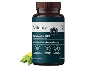 Miduty Berberine Blood Sugar Control, 60 tablet(s)