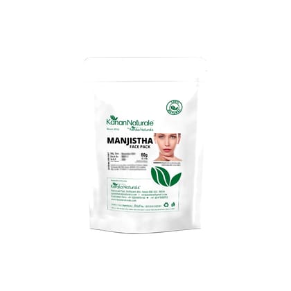 Kanan Naturale Manjistha Face pack 60 gm  by Kerala Naturals