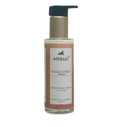 Meraki Beauty Rosemary and Hibiscus Shampoo, 100 ml