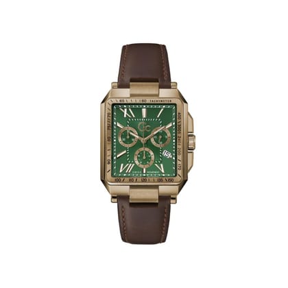 GC Men Green Dial 36 mm Analog Watch- Z06003G9MF-Green