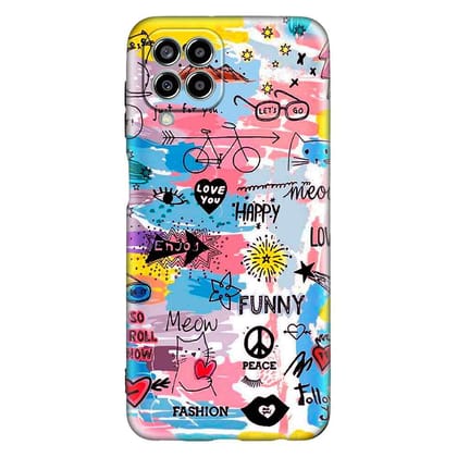 Art Of Design Samsung M33 (5G) Premium Embossed Mobile cover