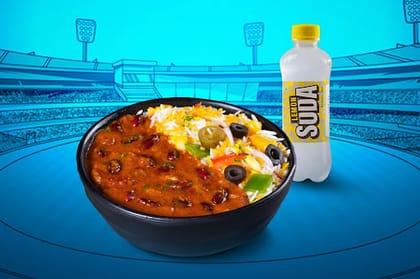 Dilli Se Hu Rajma Rice Bowl With Beverage