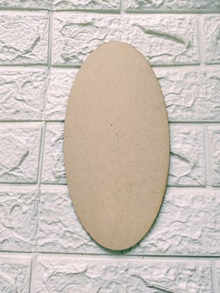 10 inch oval MDF