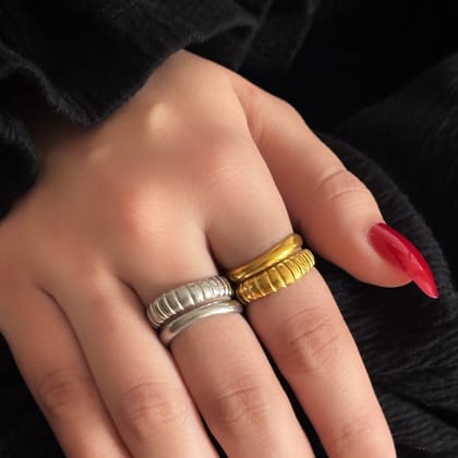 Lulla-Stainless Steel / Golden