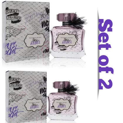 Victoria's Secret Tease Rebel Eau De Parfum 100ml/3.4 Fl Oz for Women | Set of 2 Bottles