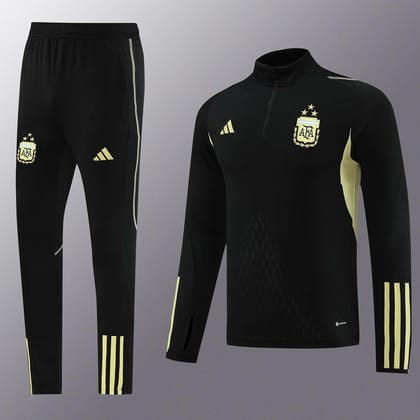 Argentina Black Training Suit 23 24 Season-S