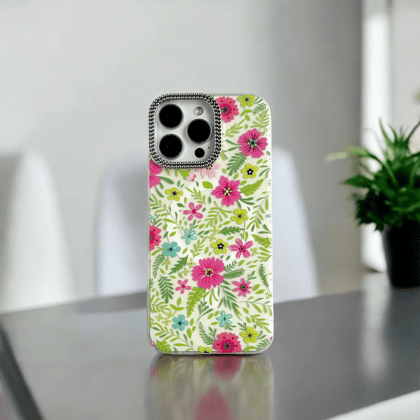 Elegant Floral Bliss Case- Springtime Bloom-iPhone 15 Pro