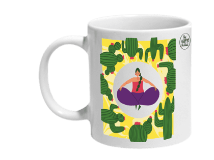Multicolor The 'Protect Your Space' Ceramic Mug