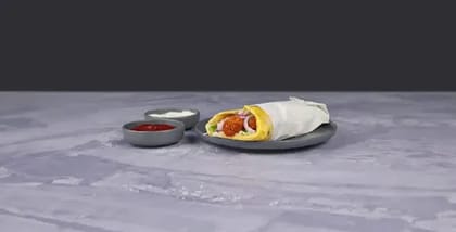 Chicken Malai Tikka Paratha Roll