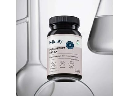 Miduty Magnesium Relax,  Unflavoured  60 capsules