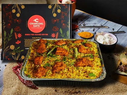 Ustaadi Hyderabadi Chicken Biryani (Boneless, Serves 2)
