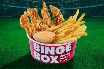 Binge Box - Chicken Tenders (4 Pcs) + Fries (S) + Dip