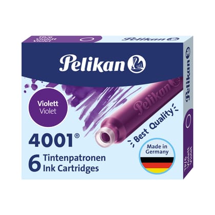 Pelikan 4001 Ink Standard Cartridge-Violet