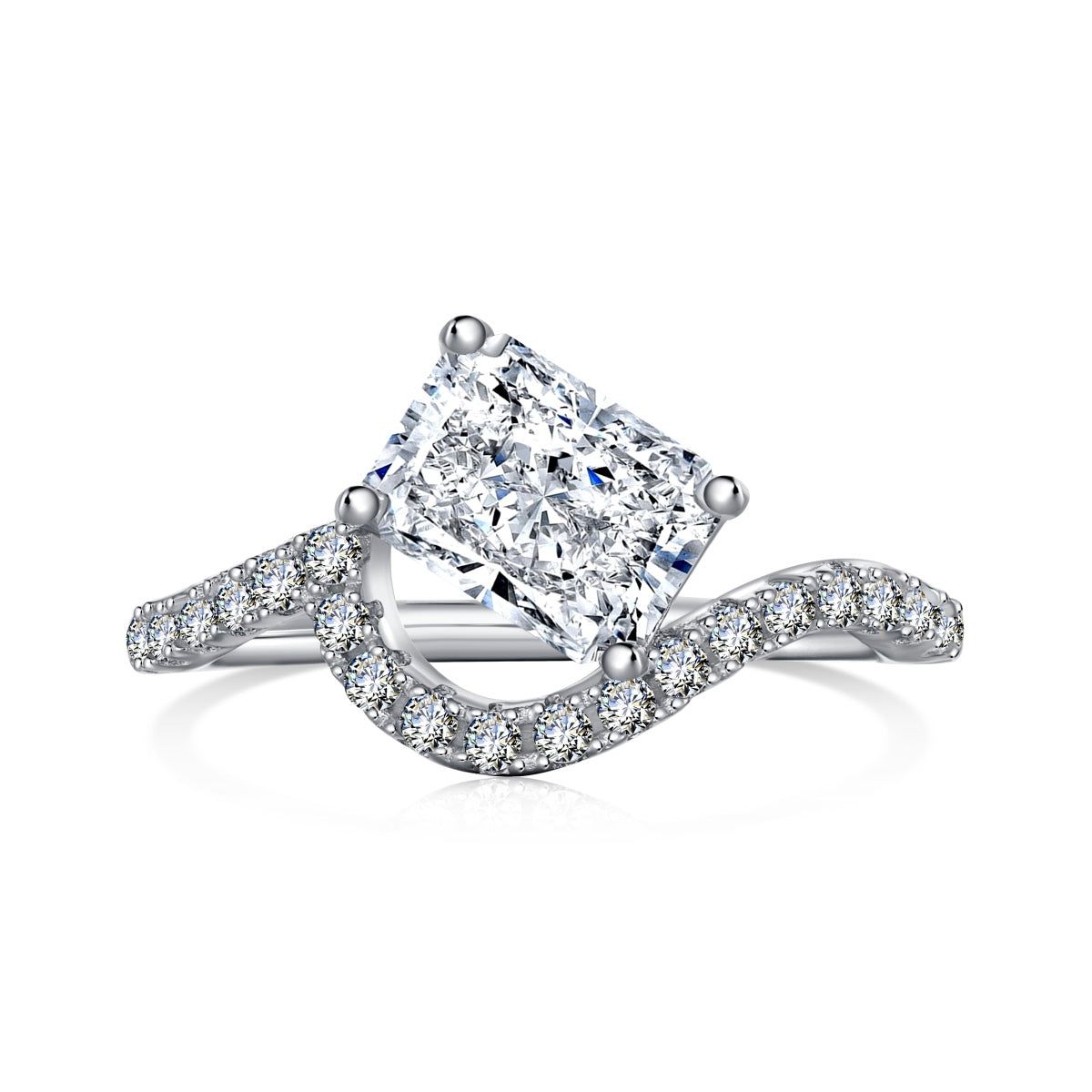 SIGNATURE WAVE RING - Fine Silver-5 / Silver