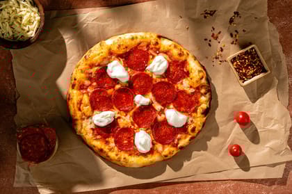 Woodfired - Burrata Pepperoni(pork) Pizza