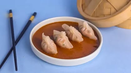 Chicken Dimsums In Rendang Curry