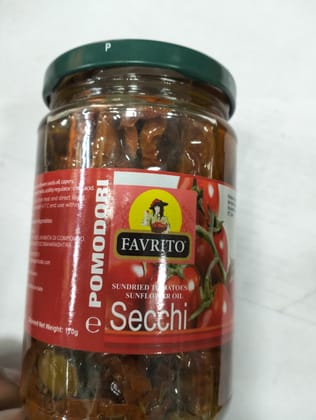 Favrito Sundried tomatoe Sunflower oil Secch 