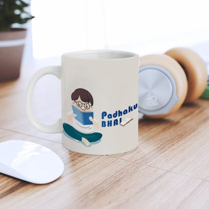 "Padhaku Bhai" Brother Ceramic Coffee/Tea Mug