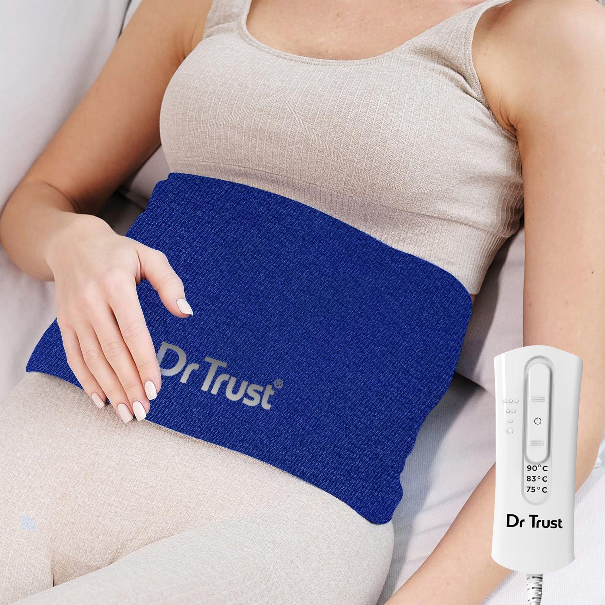 Dr Trust USA Orthopedic Heat Belt Electric Heating Pad For Back Pain Relief Warming Lower Back Support For Waist, Lower Back, Shoulder & Knee 346