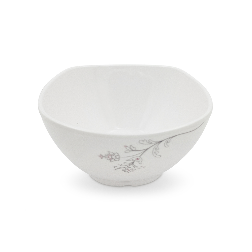 SUPERWARE | Pure Melamine | Bowl Set - Summer Stems 4" | 6 Nos. | Stain Free, Glazed Finish