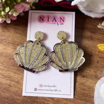 Shiny Shell Earrings