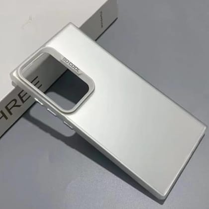 Silver Rgiem Slim Slicone Non-Yellowing Protective Case for Vivo V29