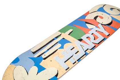Hearty Skateboard Deck -Sonic Groove-7.5“ x 31" / Random Dyed veneers
