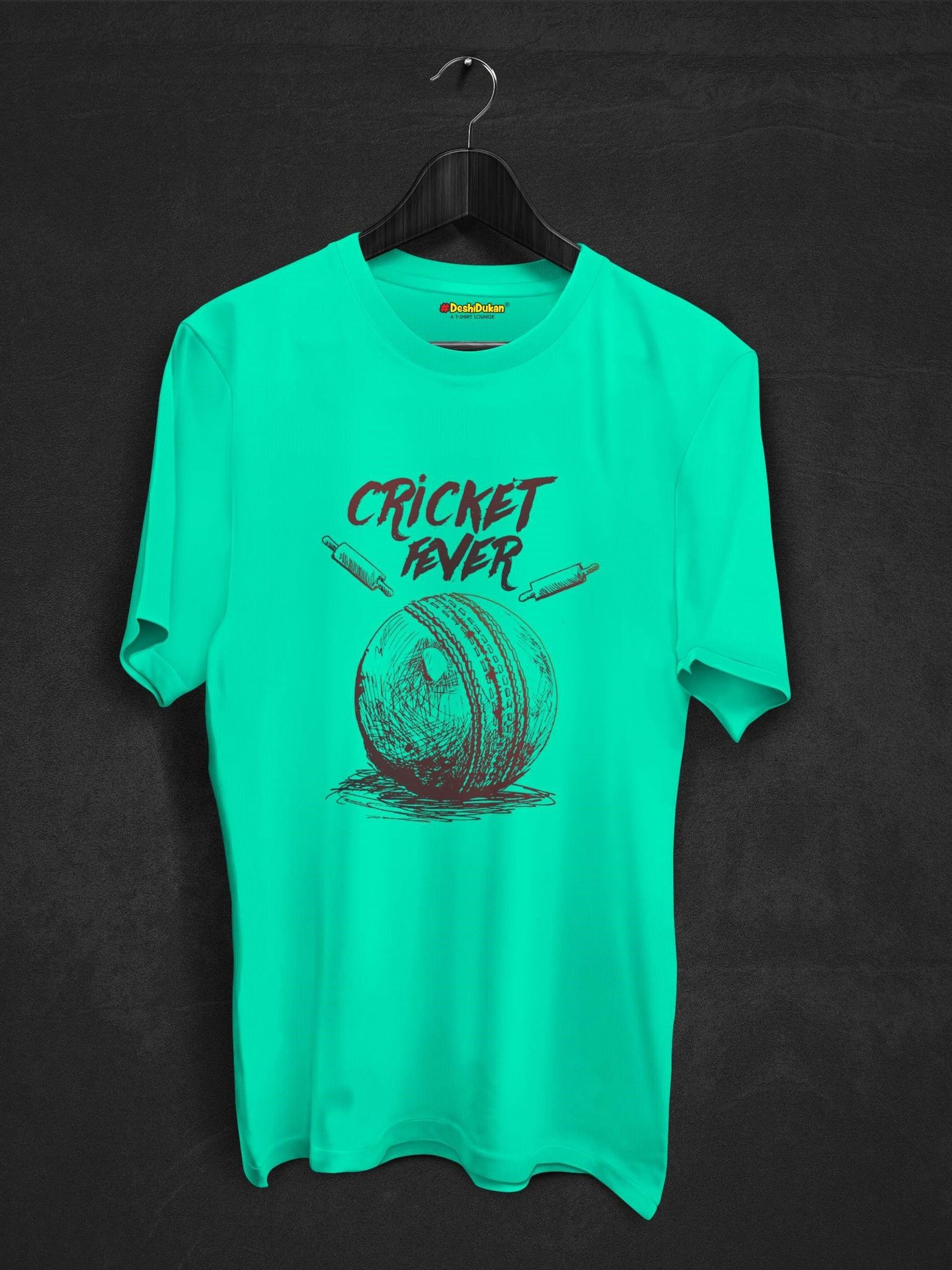 Cricket Fever T-shirt-Mint / XS