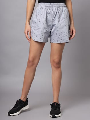 OWO The Label Women Shorts, Half Pant For Women Stripe Print, Best  Quality Shorts (OTLWS13)-S