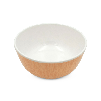 SUPERWARE | Pure Melamine | Soup Bowl Set - WOODY (4.5") | 6 Nos.| Stain Free, Glazed Finish