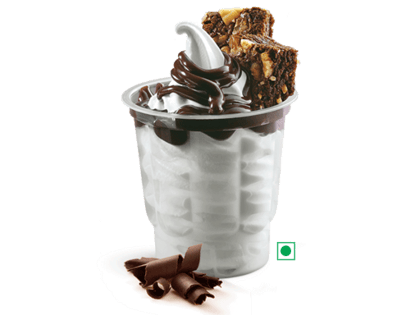 Chocolate  Brownie  Sundae