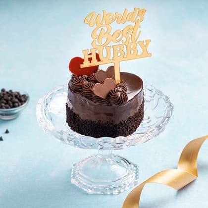 Husband's Day Bento Cake - Chocolate & Strawberry (300g)