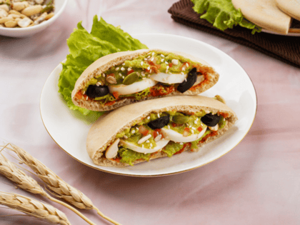 Avocado and Egg Pita Pocket