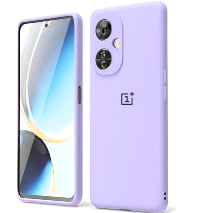 Purple Camera Original Silicone case for Oneplus Nord CE 3