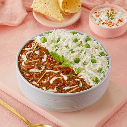 Dal Makhani Rice Bowl.
