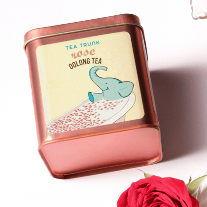 Rose Oolong Tea - Loose Tea-100 GMS / Tin Box