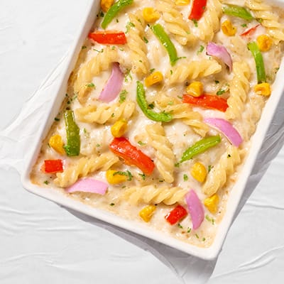 Cosy Comfort White Sauce Pasta