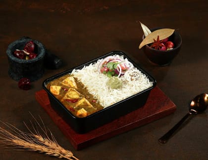 Palak Paneer Rice Bowl