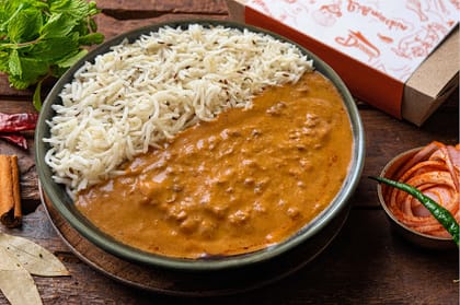 Dal Makhani Rice Bowl