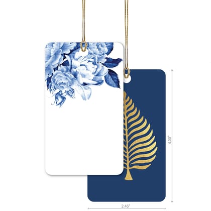 Antheia - Gift Tags-Pack of 15 / Antheia Blue / No