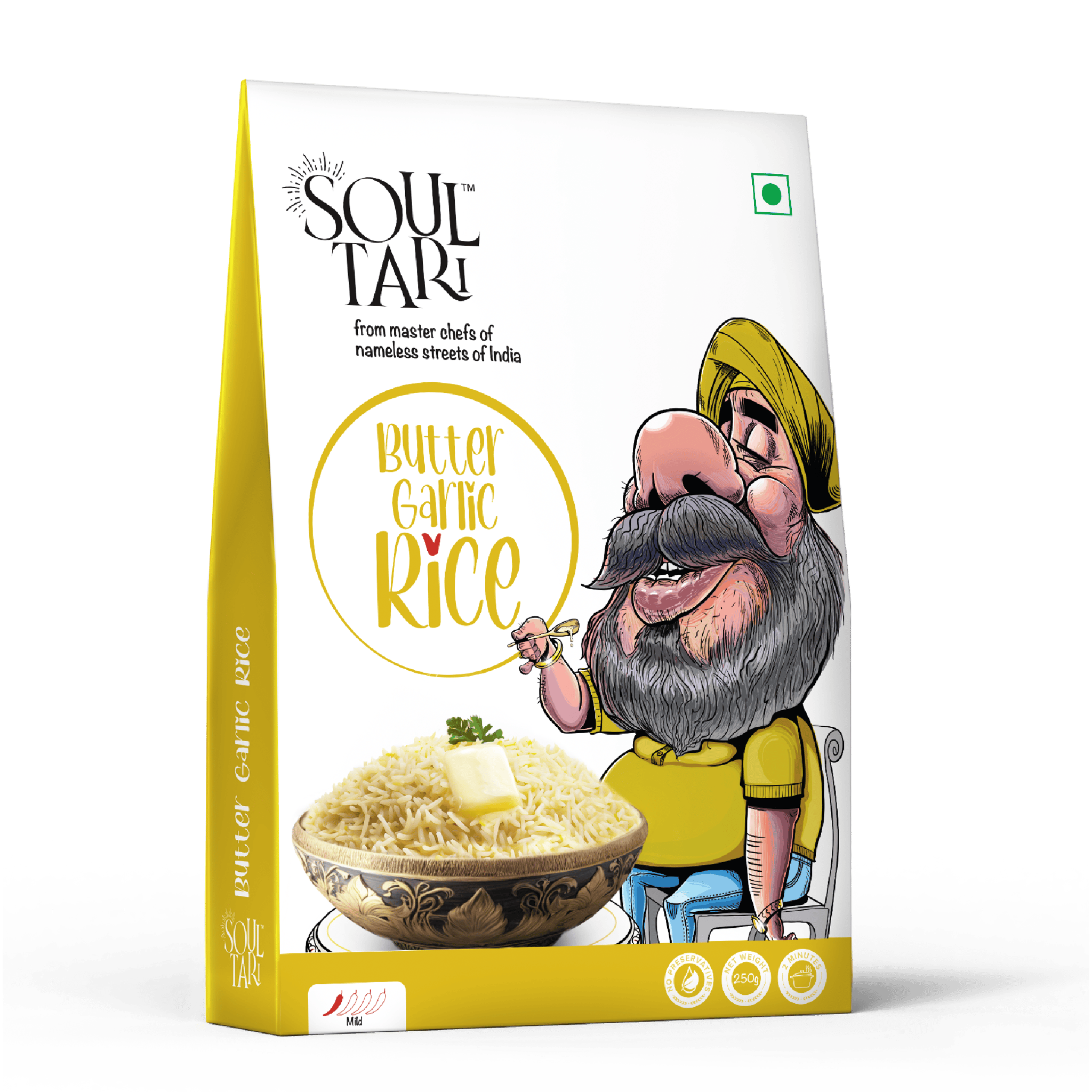 Butter Garlic Rice 250gm-250gm 1 Pack