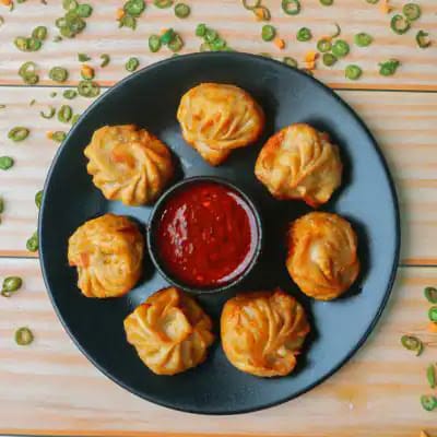 FBI Spl. Veg Momos - Tossed In House Dip