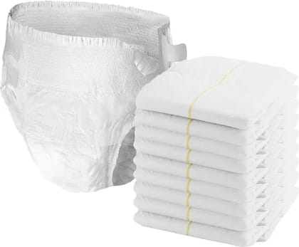 Ultra-Absorbent Large Adult Diapers - Pack of 10 | Comfort & Protection ( SIZE- XXL)