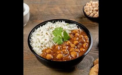 Pindi Chana Rice Bowl