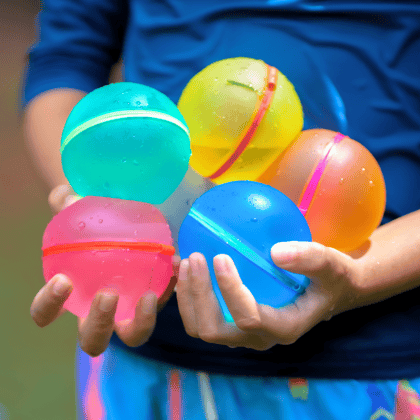 Aqua Bomb Reuseable Water Balloons-Pack of 3