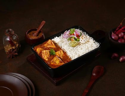 Paneer Tikka Masala Rice Bowl