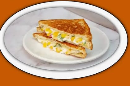 Aloo Sweet Corn Sandwich